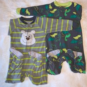 Bundle Carter’s Boys Footed Pajamas